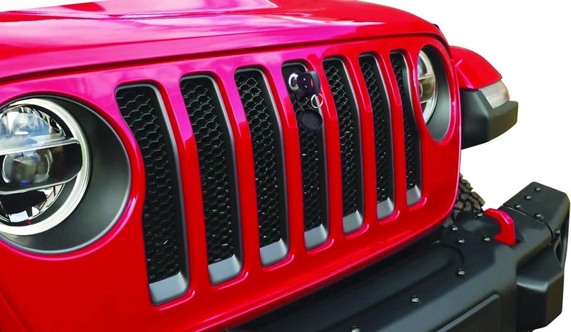 BOLT 7032303 Hood Lock Compatible with 2018 & Newer Jeep Wrangler JL (Excluding 4xe, Jeeps with Front Trail Camera Option) - Image 2